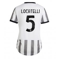Juventus Manuel Locatelli #5 Hjemmedrakt Kvinner 2022-23 Kortermet